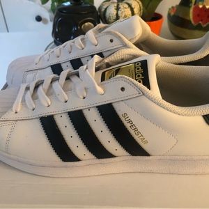 Almost new Adidas Superstars.